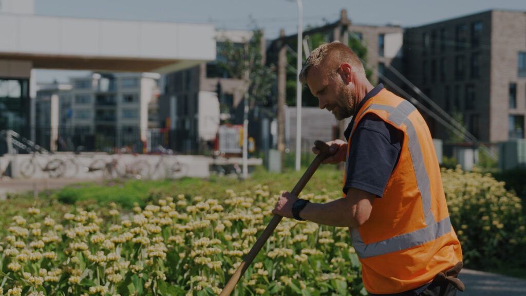Onderhoud bedrijventerrein