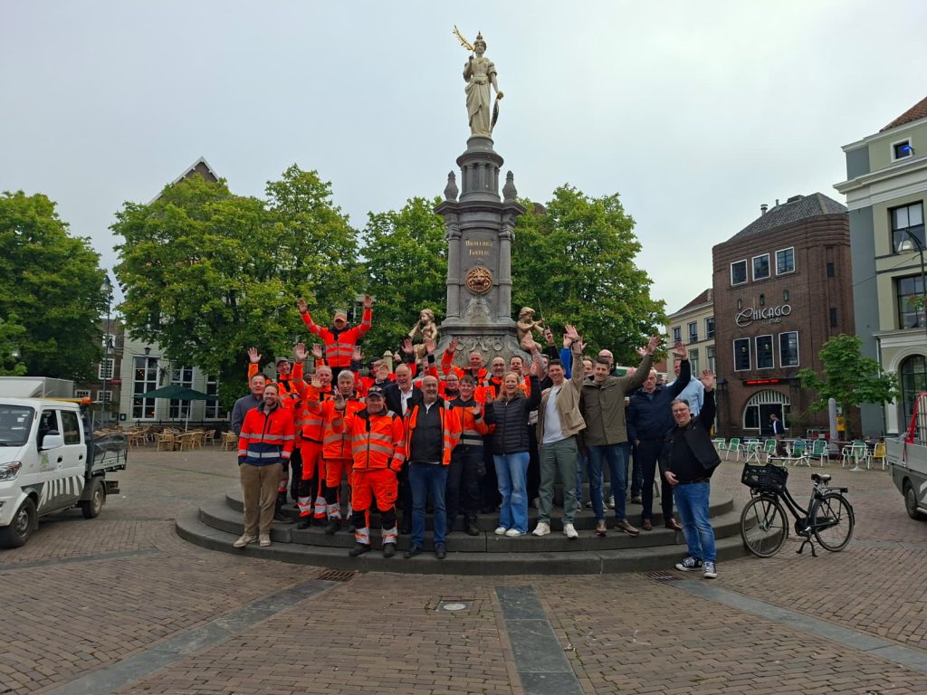 Voorjaarsschoonmaak binnenstad Deventer
