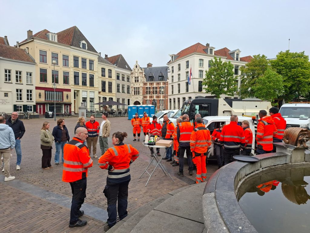 Voorjaarsschoonmaak binnenstad Deventer