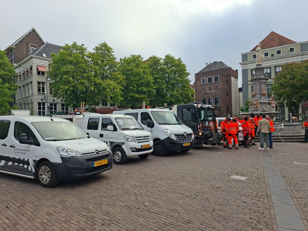 Voorjaarsschoonmaak binnenstad Deventer
