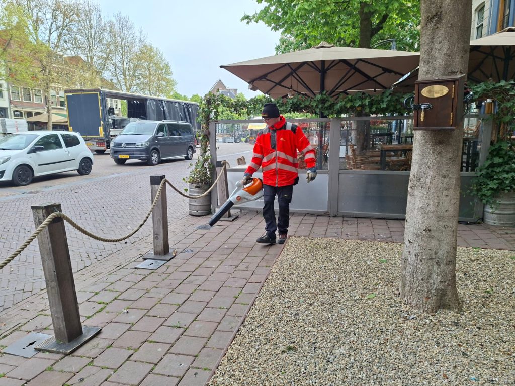 Voorjaarsschoonmaak binnenstad Deventer
