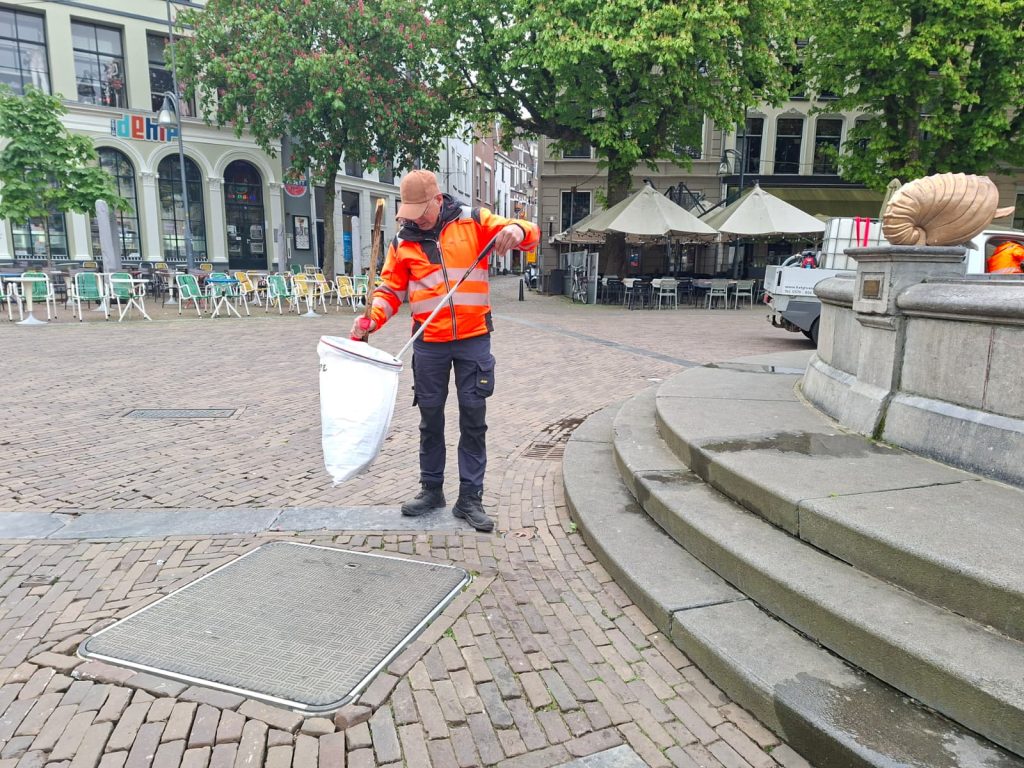 Voorjaarsschoonmaak binnenstad Deventer