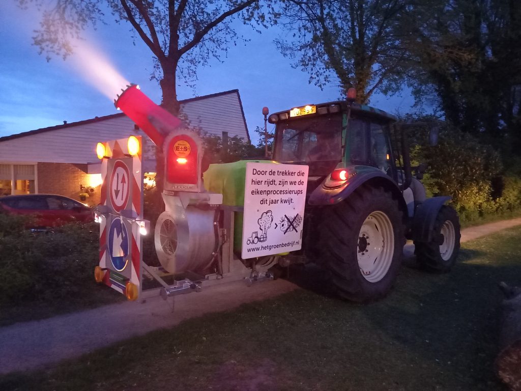 Inzet nematoden bij eikenprocessierups